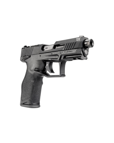 Pistolet Taurus TX22 Toro 22LR Optic Ready avec empreinte RMS-C, canon lourd fileté 1/2x28, rail Picatinny, capacité 10+1