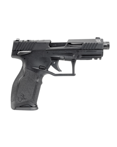 Pistolet Taurus TX22 Toro 22LR Optic Ready avec empreinte RMS-C, canon lourd fileté 1/2x28, rail Picatinny, capacité 10+1