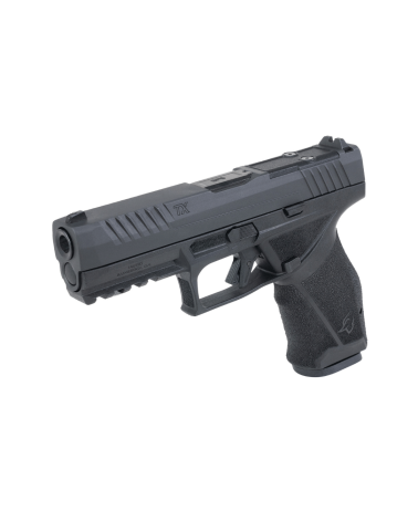 Pistolet Taurus TX9F Black 9x19 striker avec système TORO Optic Ready, détente droite, rail Picatinny, canon de 114 mm