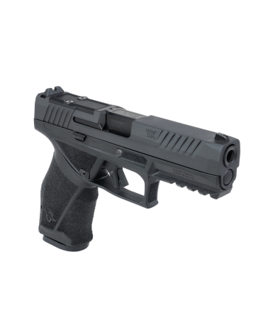 Pistolet Taurus TX9F Black 9x19 striker avec système TORO Optic Ready, détente droite, rail Picatinny, canon de 114 mm