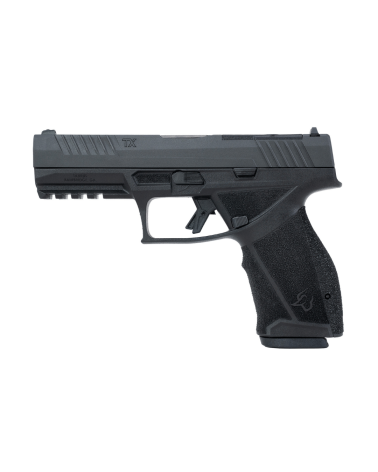 Pistolet Taurus TX9F Black 9x19 striker avec système TORO Optic Ready, détente droite, rail Picatinny, canon de 114 mm