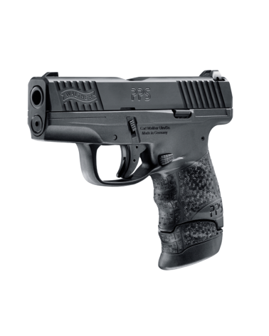 Pistolet Walther PPS Police M2 calibre 9x19 avec carcasse polymère, canon polygonal de 81 mm, organes de visée acier