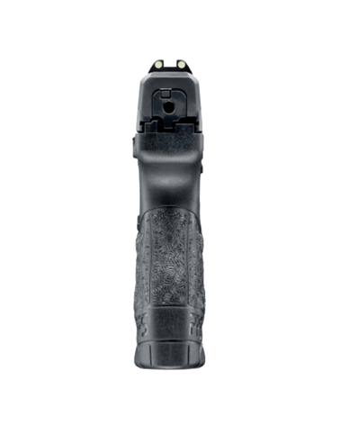 Pistolet Walther PPS Police M2 calibre 9x19 avec carcasse polymère, canon polygonal de 81 mm, organes de visée acier
