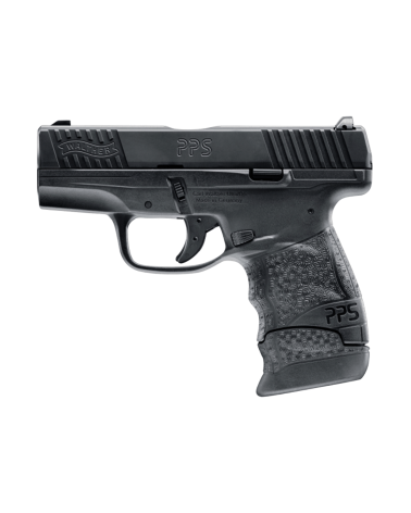 Pistolet Walther PPS Police M2 calibre 9x19 avec carcasse polymère, canon polygonal de 81 mm, organes de visée acier