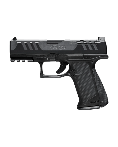 Pistolet Walther PDP F-Series OR 4 pouces calibre 9x19 avec canon de 102 mm, culasse Optics Ready, détente Performance Duty-F