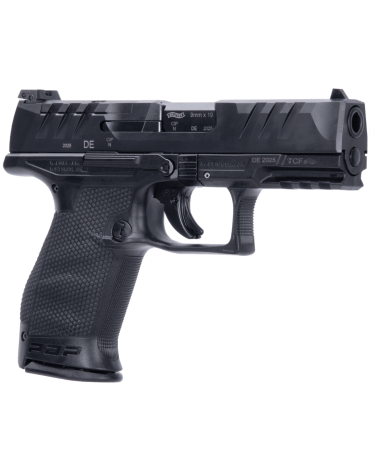 Pistolet Walther PDP Compact 4 pouces calibre 9x19 avec canon polygonal de 102 mm, détente Performance Duty