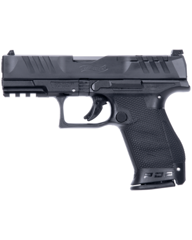 Pistolet Walther PDP Compact 4 pouces calibre 9x19 avec canon polygonal de 102 mm, détente Performance Duty