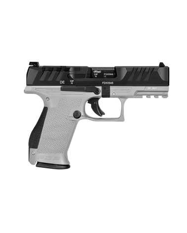 Pistolet Walther PDP Compact 4 pouces Tungsten Gray calibre 9x19 avec carcasse grise