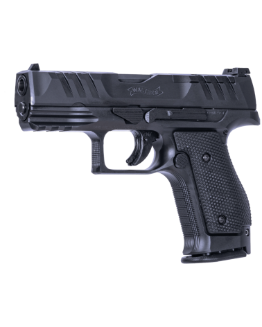 Pistolet Walther PDP Steel Frame Compact 4 pouces noir calibre 9x19 avec carcasse en acier