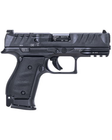 Pistolet Walther PDP Steel Frame Compact 4 pouces noir calibre 9x19 avec carcasse en acier
