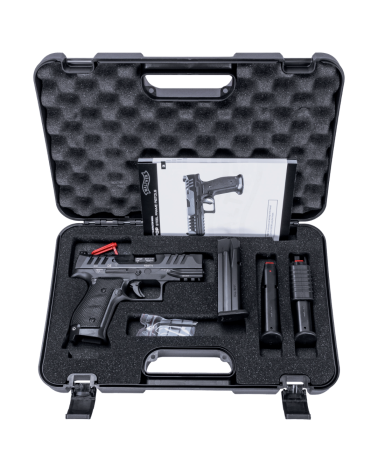 Pistolet Walther PDP Steel Frame Compact 4 pouces noir calibre 9x19 avec carcasse en acier