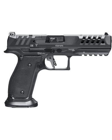 Pistolet Walther PDP Steel Frame Match Full Size 5 pouces noir calibre 9x19 avec carcasse acier