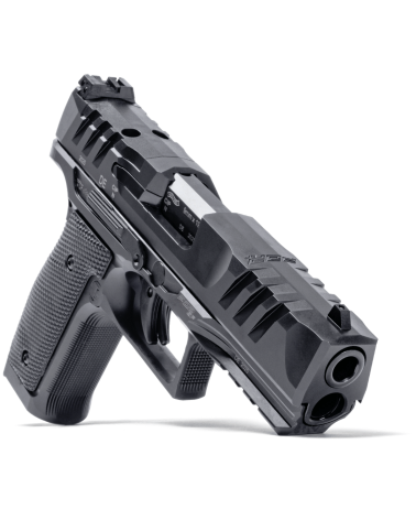 Pistolet Walther PDP Steel Frame Full Size 4.5 pouces noir calibre 9x19 avec carcasse acier