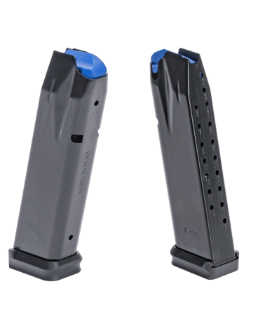Pistolet Walther PDP Steel Frame Full Size 4.5 pouces noir calibre 9x19 avec carcasse acier