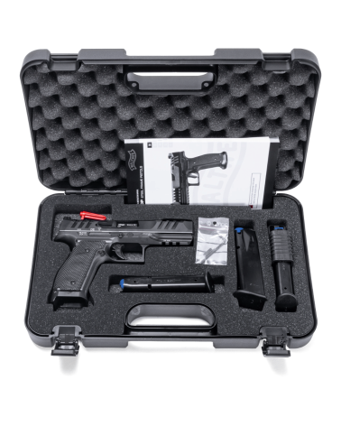Pistolet Walther PDP Steel Frame Full Size 4.5 pouces noir calibre 9x19 avec carcasse acier