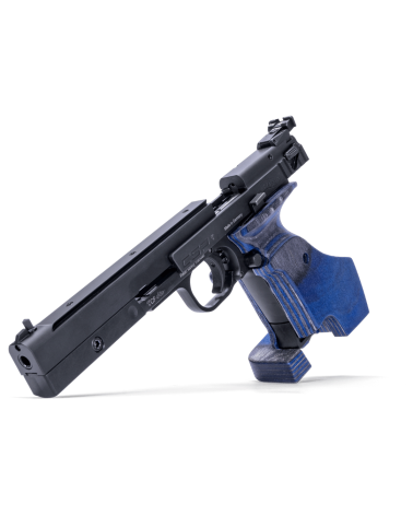 Pistolet Walther CSP Expert Blue Angel calibre .22 LR avec poignée anatomique compétition