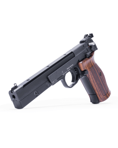 Pistolet Walther CSP Dynamic calibre .22 LR avec carcasse acier Tenifer, plaquettes de poignée