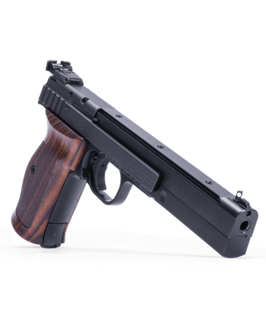 Pistolet Walther CSP Dynamic calibre .22 LR avec carcasse acier Tenifer, plaquettes de poignée