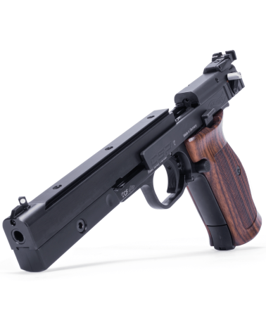 Pistolet Walther CSP Dynamic calibre .22 LR avec carcasse acier Tenifer, plaquettes de poignée
