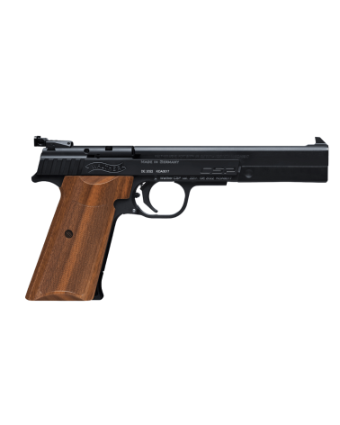 Pistolet Walther CSP Classic calibre .22 LR avec carcasse acier Tenifer, plaquettes de crosse style 1911