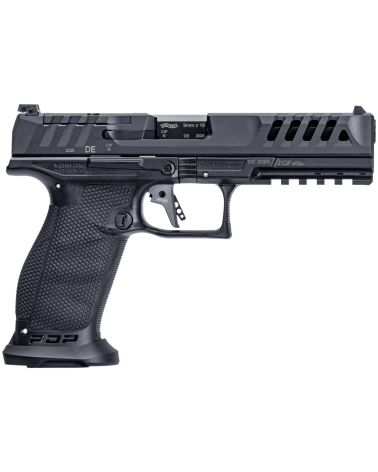 Pistolet Walther PDP Match Full Size 5 pouces polymère calibre 9x19 avec détente Dynamic Performance
