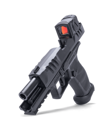 Pistolet Walther PDP Professional ACRO Full Size 4,5 pouces noir calibre 9x19 avec viseur point rouge ACRO