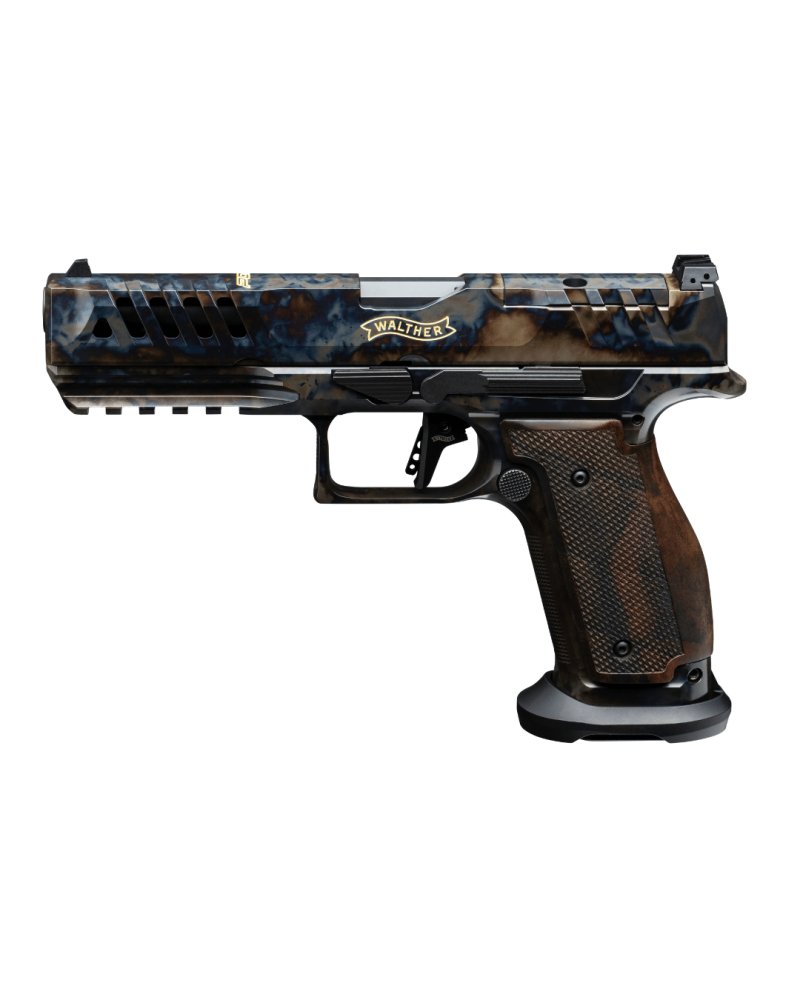 Pistolet Walther PDP SF Match Full Size Vintage 5 pouces calibre 9x19 avec carcasse acier Steel Frame