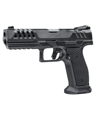 Pistolet Walther PDP SF Match Full Size Black Ribbon OR 5 pouces calibre 9x19 avec carcasse acier Match