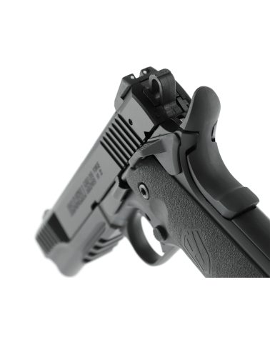Pistolet Hammerli Arms Forge H1 4,25 pouces calibre .22 LR de style 1911 avec carcasse acier