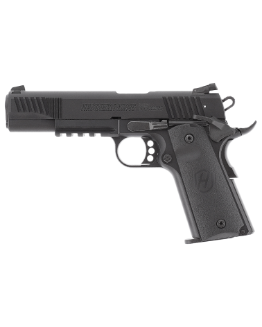 Pistolet Hammerli Arms Forge H1 Match 5 pouces calibre .22 LR type 1911 avec hausse LPA réglable