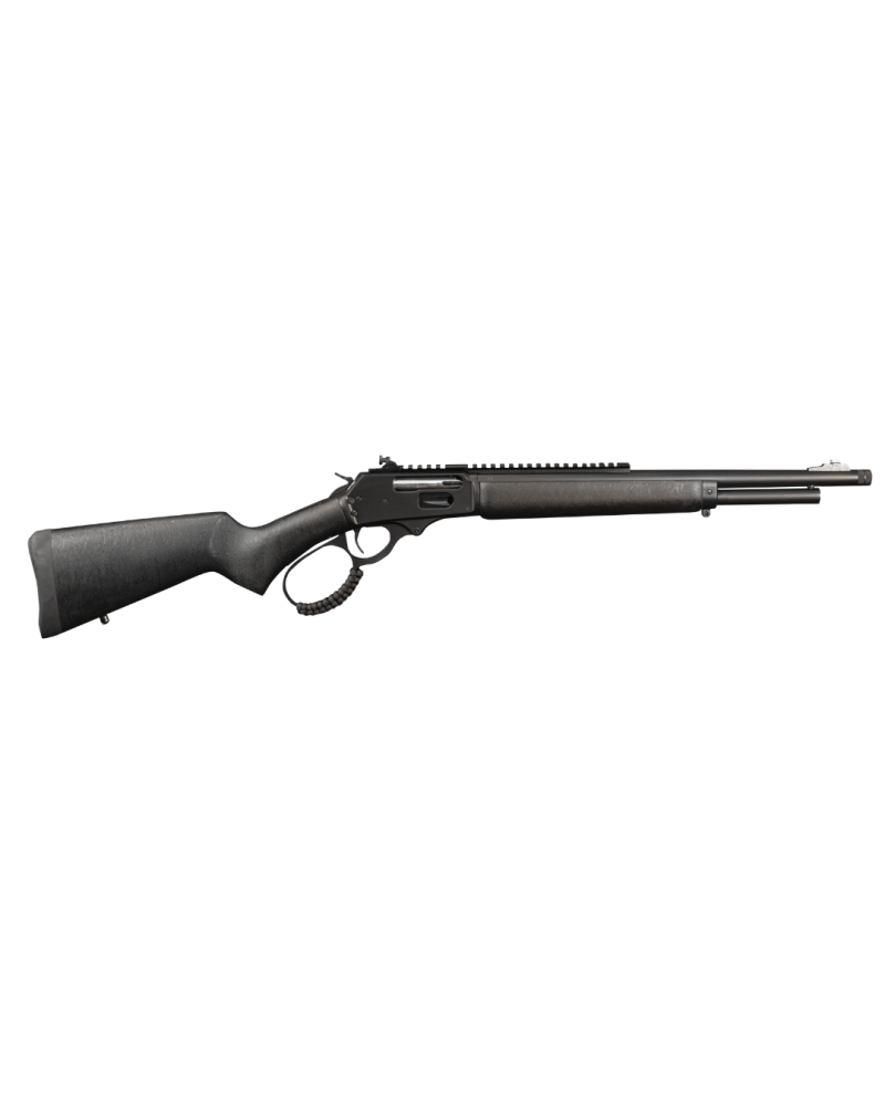 Carabine Rossi R95 Triple Black calibre .44 Magnum à levier de sous-garde avec canon fileté de 46 cm, éjection latérale