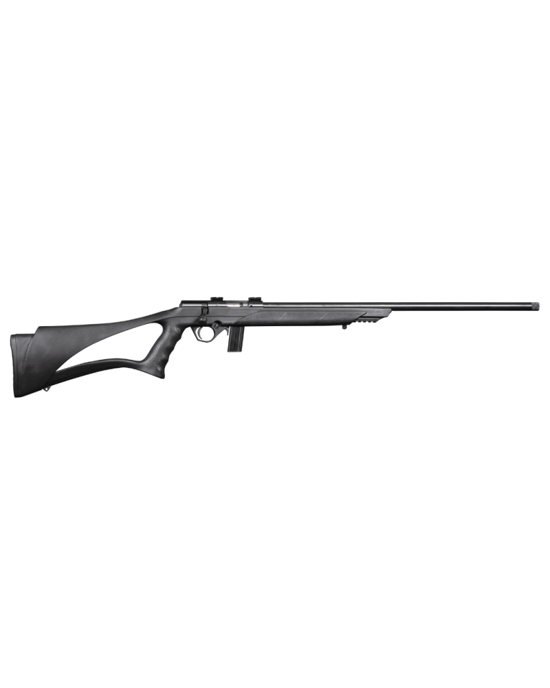 Carabine Rossi 8122 Tactical calibre .22 LR à verrou avec canon lourd fileté de 58,5 cm, crosse synthétique noire