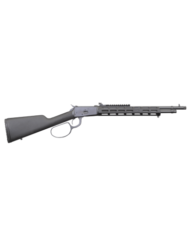 Carabine Rossi Puma Tactical Black calibre .357 Magnum à levier de sous-garde avec crosse synthétique, garde-main AR15 M-LOK