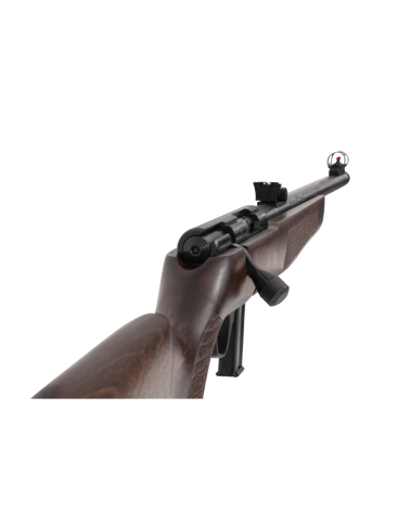 Carabine Rossi 8117 calibre .17 HMR à verrou avec crosse bois, canon fileté de 53 cm, hausse et guidon fibre optique