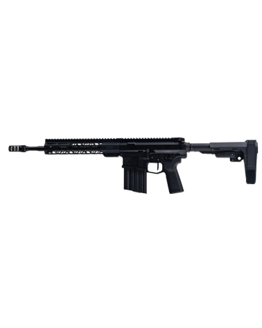 Carabine Faxon Sentinel AR-10 Pistol calibre .308 Winchester avec canon Duty Series 13,9 pouces, boîtier aluminium 7075