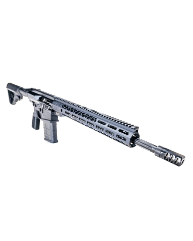 Carabine Faxon Sentinel AR-10 calibre .308 Winchester avec canon Match Heavy Fluted de 18 pouces en acier inox 416-R