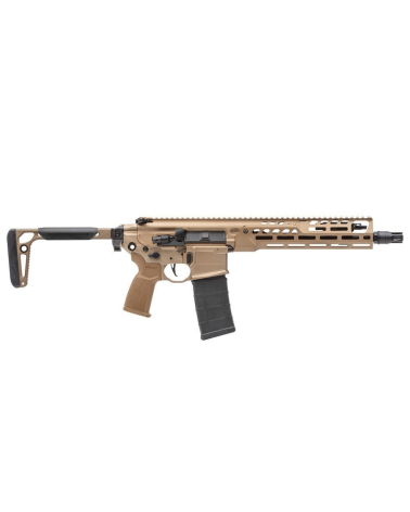 Carabine SIG SAUER MCX Spear LT SBR calibre .223 Remington avec canon rayé de 11,5 pouces, système à emprunt de gaz
