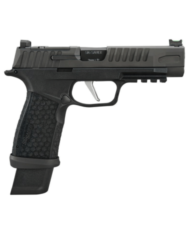Pistolet SIG SAUER P365 Fuse calibre 9x19 mm avec canon DLC de 4,3 pouces, carcasse polymère LXG, détente plate
