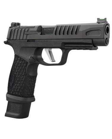 Pistolet SIG SAUER P365 Fuse calibre 9x19 mm avec canon DLC de 4,3 pouces, carcasse polymère LXG, détente plate