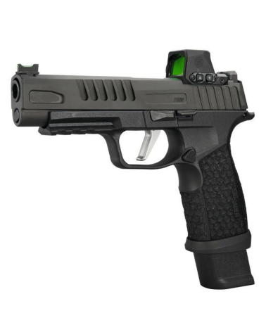 Pistolet SIG SAUER P365 Fuse calibre 9x19 mm avec canon DLC de 4,3 pouces, carcasse polymère LXG, détente plate