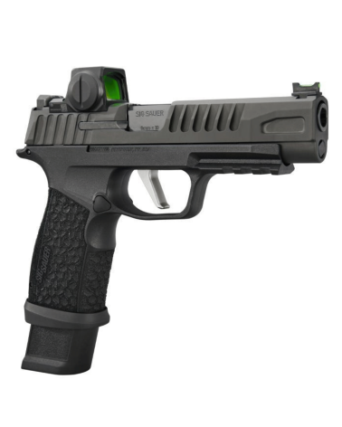 Pistolet SIG SAUER P365 Fuse calibre 9x19 mm avec canon DLC de 4,3 pouces, carcasse polymère LXG, détente plate