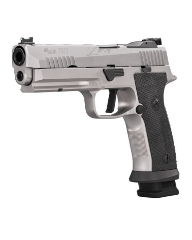 Pistolet SIG SAUER P320 X-Five SXG calibre 9x19 mm avec construction acier massif, canon bull Match de 5 pouces