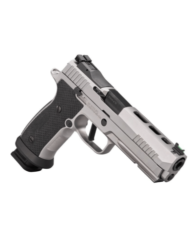 Pistolet SIG SAUER P320 X-Five SXG calibre 9x19 mm avec construction acier massif, canon bull Match de 5 pouces