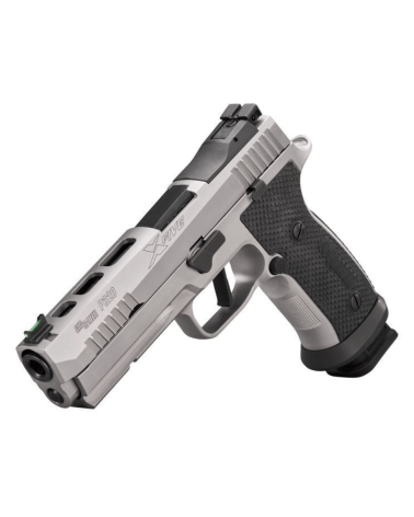 Pistolet SIG SAUER P320 X-Five SXG calibre 9x19 mm avec construction acier massif, canon bull Match de 5 pouces