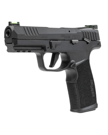 Pistolet SIG SAUER P322 calibre .22 LR avec canon fileté de 4 pouces, glissière Optic Ready compatible ROMEO Zero