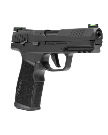 Pistolet SIG SAUER P322 calibre .22 LR avec canon fileté de 4 pouces, glissière Optic Ready compatible ROMEO Zero
