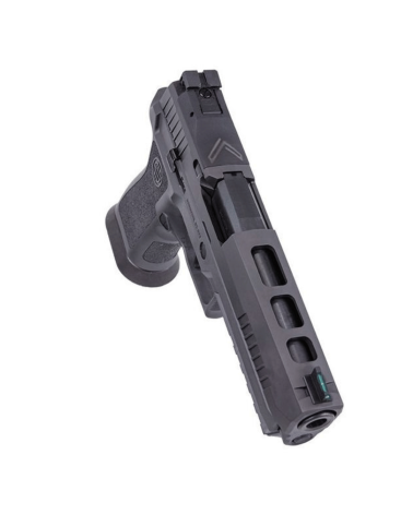 Pistolet SIG SAUER P320 X-Five Legion calibre 9x19 mm avec canon Match de 5 pouces, carcasse TXG au tungstène