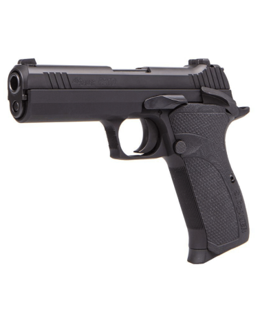 Pistolet SIG SAUER P210 Carry calibre 9x19 mm avec canon de 4,1 pouces, carcasse alliage, culasse acier, plaquettes G10