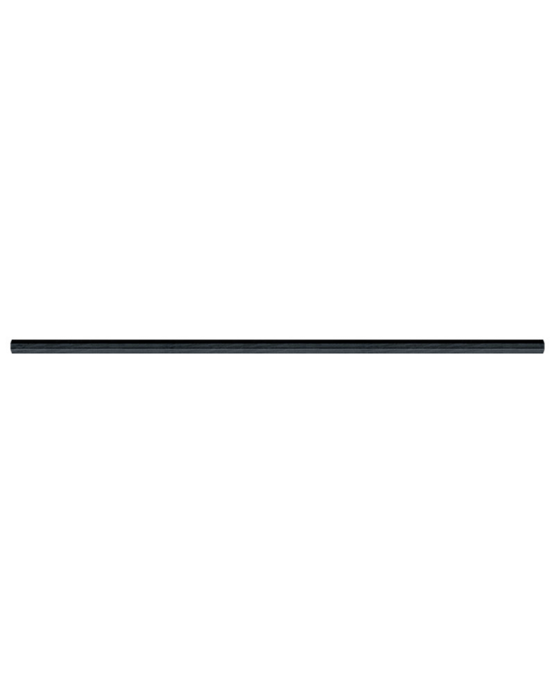 Bâton d'entraînement Cold Steel Training Staff en polypropylène noir de 1372 mm, conçu pour les arts martiaux