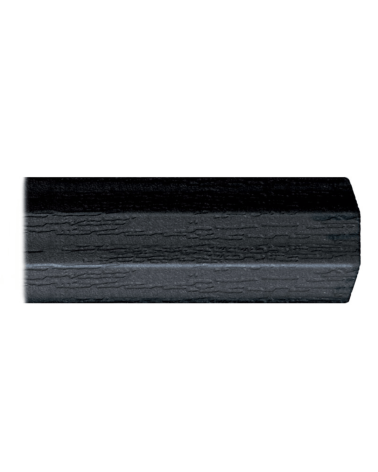 Bâton d'entraînement Cold Steel Training Staff en polypropylène noir de 1372 mm, conçu pour les arts martiaux